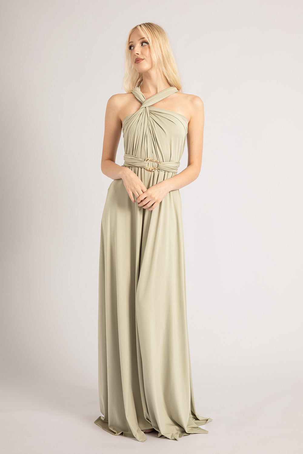 eucalyptus green bridesmaid dresses uk Classic Multiway Infinity Dress in For Sale - Bridesmaids sage eucalyptus green bridesmaid dress