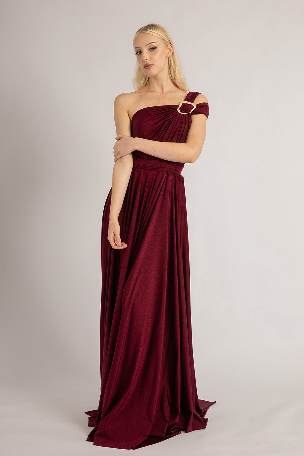 multiway burgundy dress Satin Red Silk Gown Burgundy Dresses Multiway Dress Red Infinity Slit Silk Dress Luxury Satin Colors:Purple 4 way Stretch for Dresses/Shop by Color/Pink Dresses Call me old fashioned,