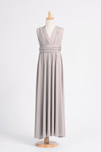 Classic Multiway Infinity Dress in Grey