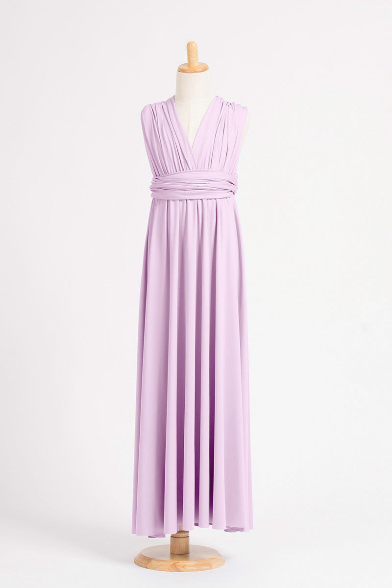 Classic Multiway Infinity Dress in Light Purple