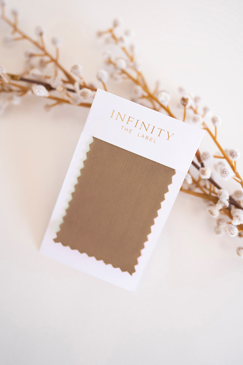 Fabric Sample for Luxe Satin Ballgown Multiway Dresses