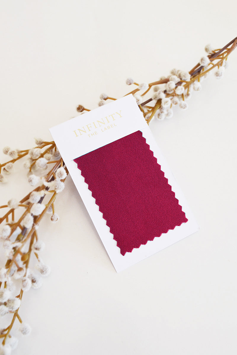 Fabric Sample for Luxe Satin Ballgown Multiway Dresses