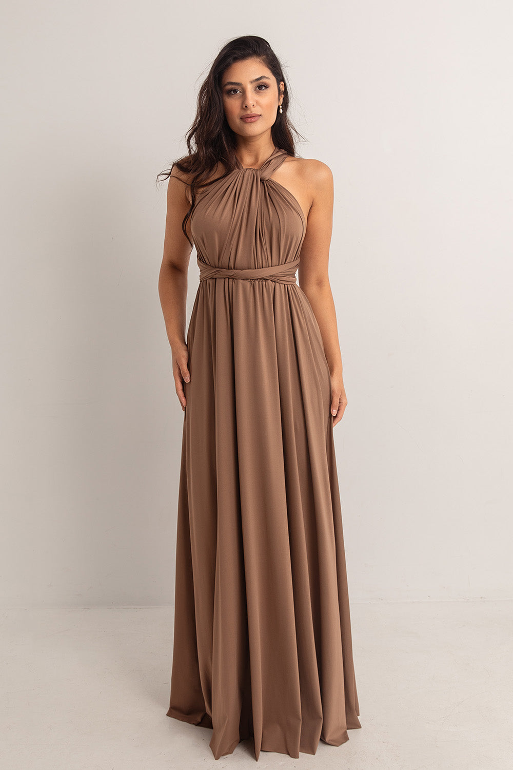 chocolate brown infinity dress Classic Multiway Infinity Dress in Chocolate - Evening Dresses
