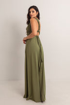 Classic Multiway Infinity Dress in Olive Green