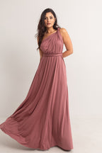 Classic Multiway Infinity Dress in Dusty Mauve