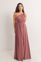 Classic Multiway Infinity Dress in Dusty Mauve