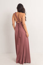 Classic Multiway Infinity Dress in Dusty Mauve