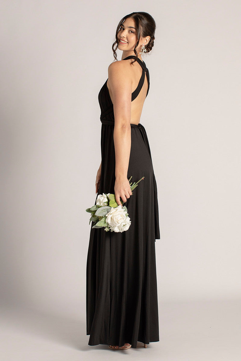 Classic Multiway Infinity Dress in Black