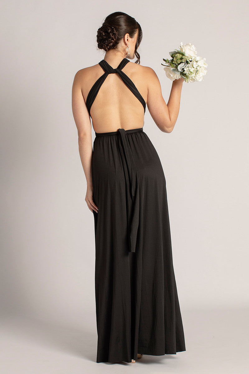 Classic Multiway Infinity Dress in Black
