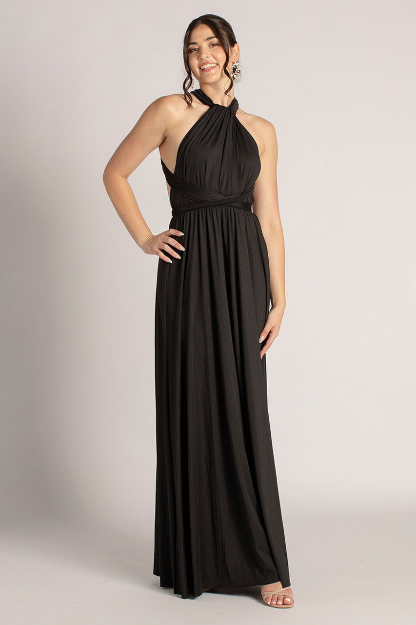 Classic Infinity Dress in Black