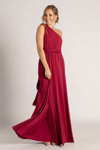 Classic Infinity Dress in Burgundy
