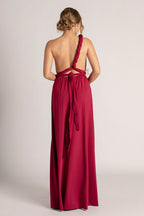 Classic Infinity Dress in Burgundy