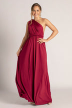 Classic Infinity Dress in Burgundy