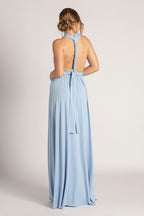 Classic Infinity Dress in Cornflower Blue