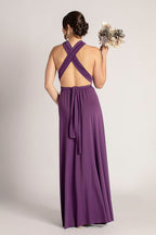 Classic Infinity Dress in Dark Purple