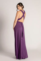 Classic Infinity Dress in Dark Purple