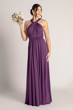 Classic Infinity Dress in Dark Purple