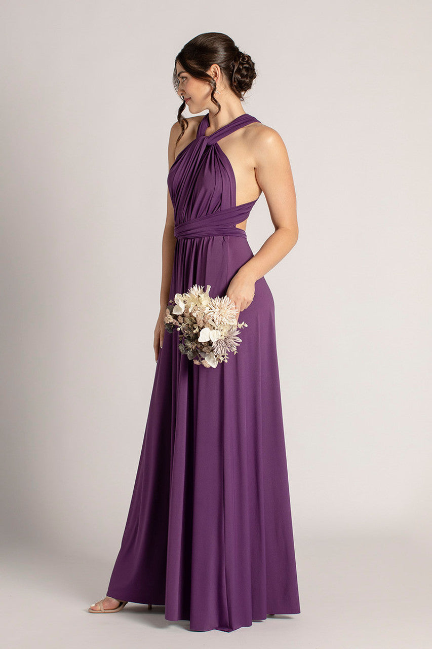Classic Infinity Dress in Dark Purple