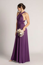 Classic Infinity Dress in Dark Purple