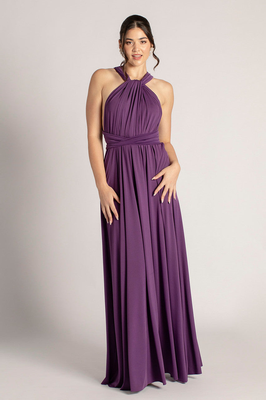 Classic Infinity Dress in Dark Purple