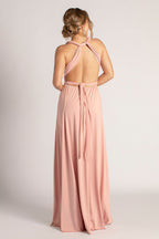 Classic Multiway Infinity Dress in Dusty Pink