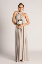 Classic Multiway Infinity Dress in Grey