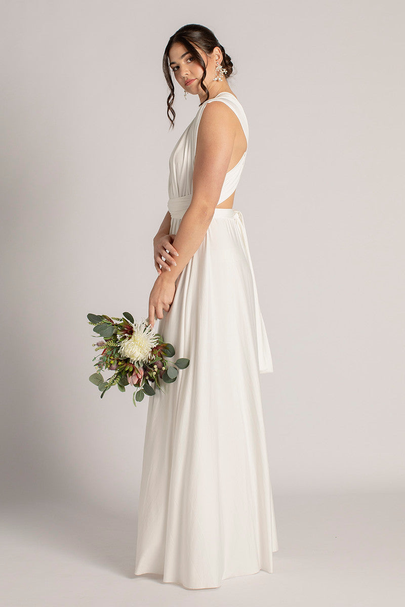 Classic Multiway Infinity Dress in Ivory