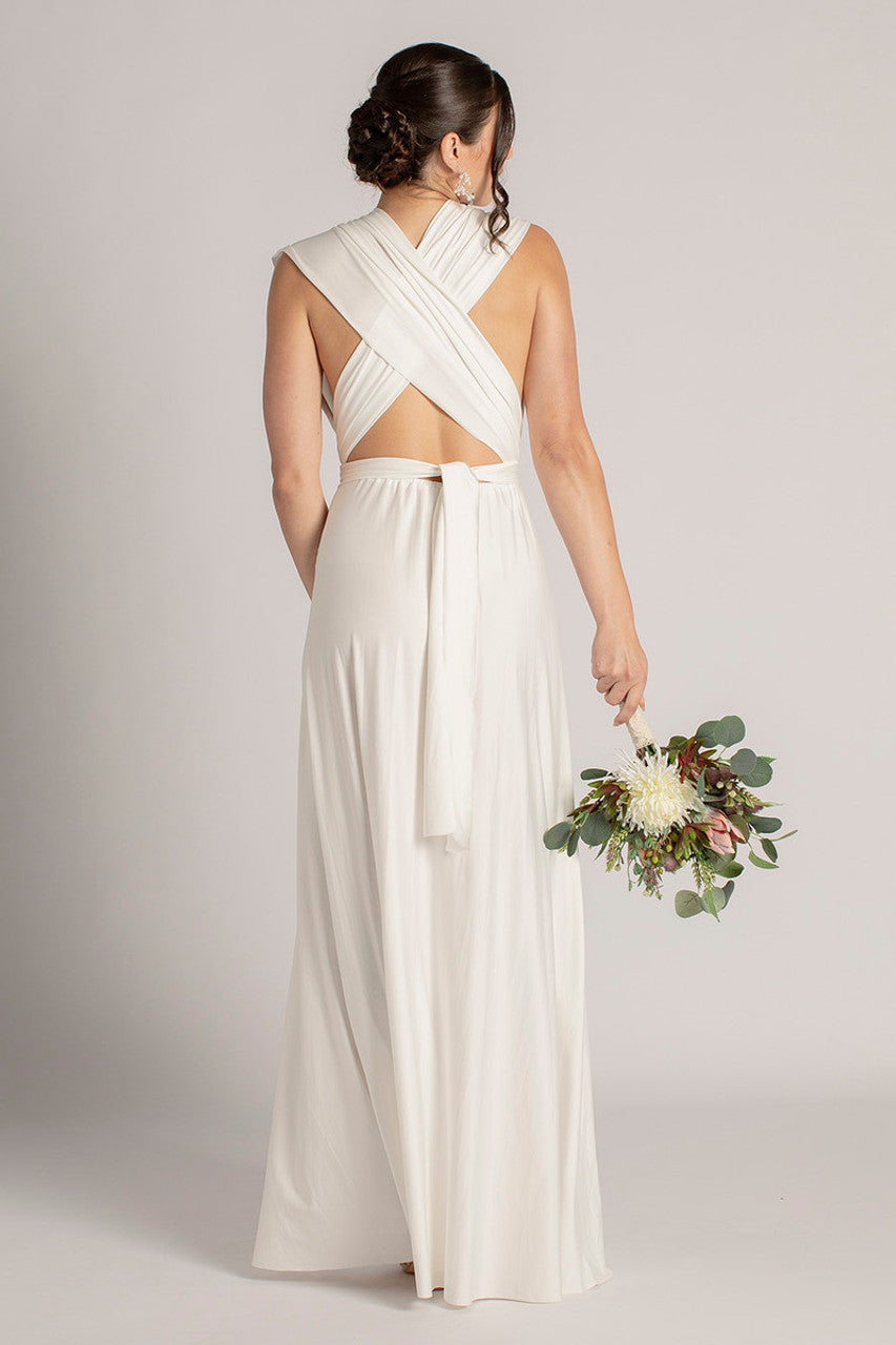 Classic Infinity Dress in Ivory