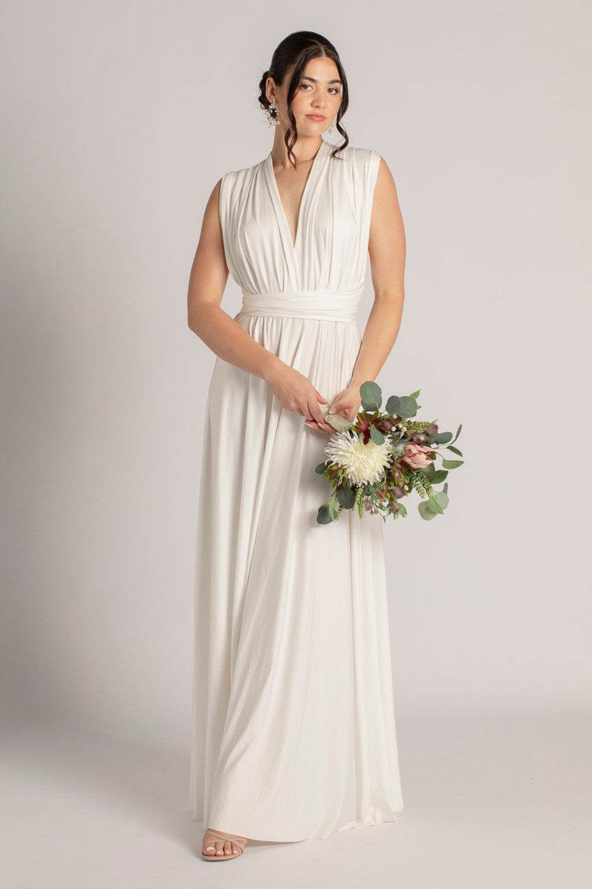 Classic Infinity Dress in Ivory