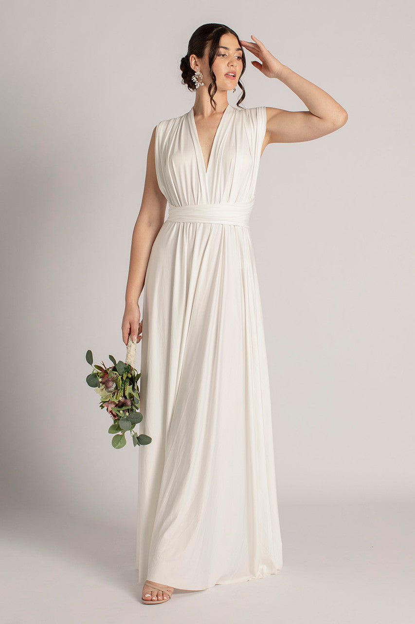 Classic Infinity Dress in Ivory