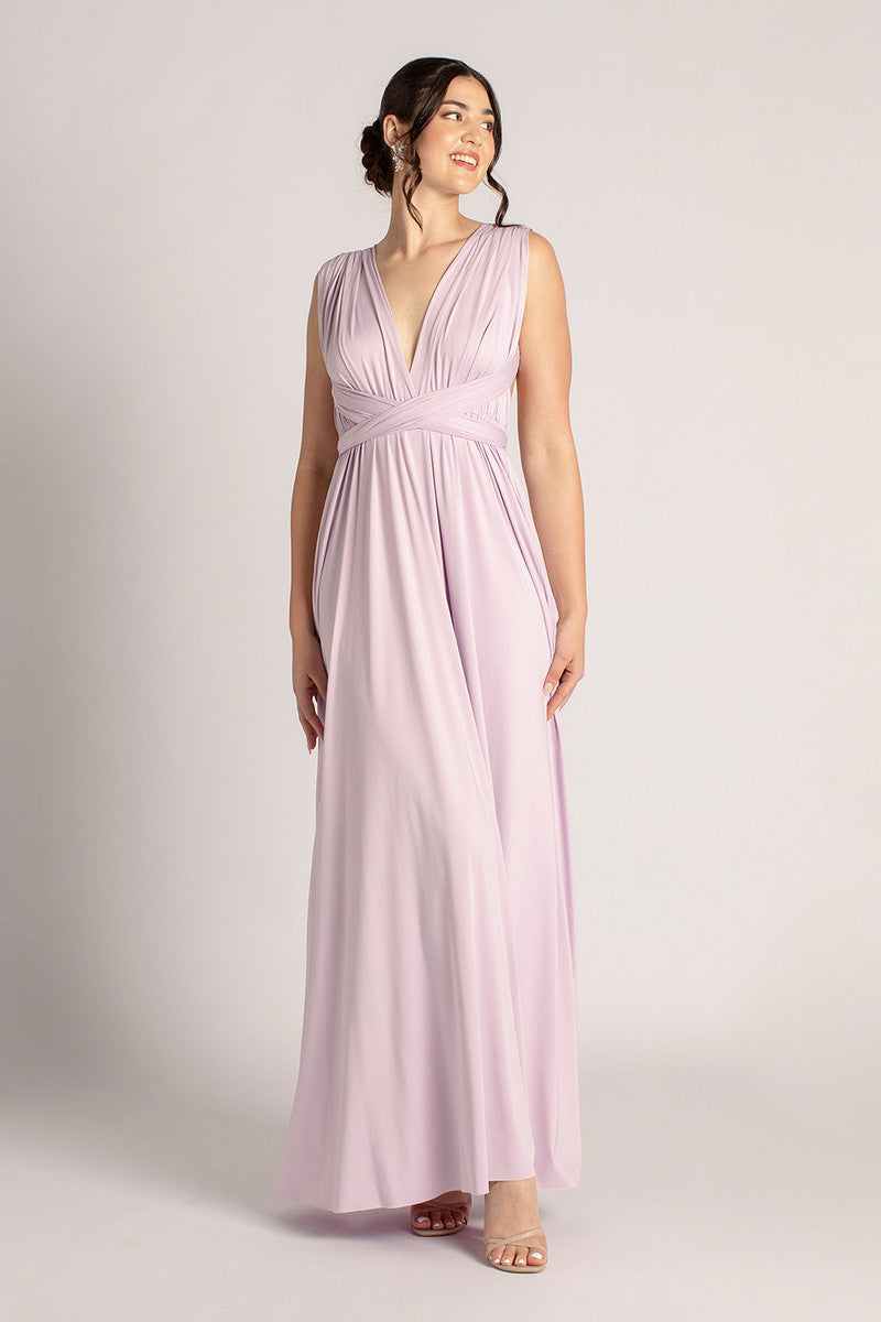 Classic Multiway Infinity Dress in Light Purple