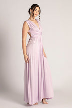 Classic Multiway Infinity Dress in Light Purple