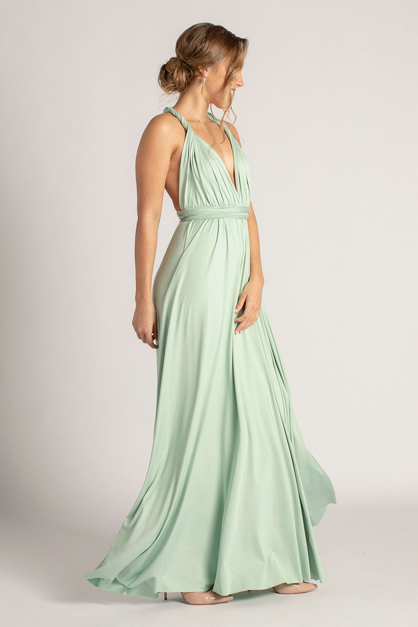 Classic Infinity Dress in Light Sage