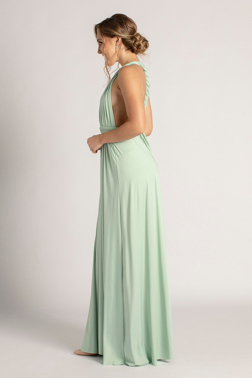Classic Infinity Dress in Light Sage
