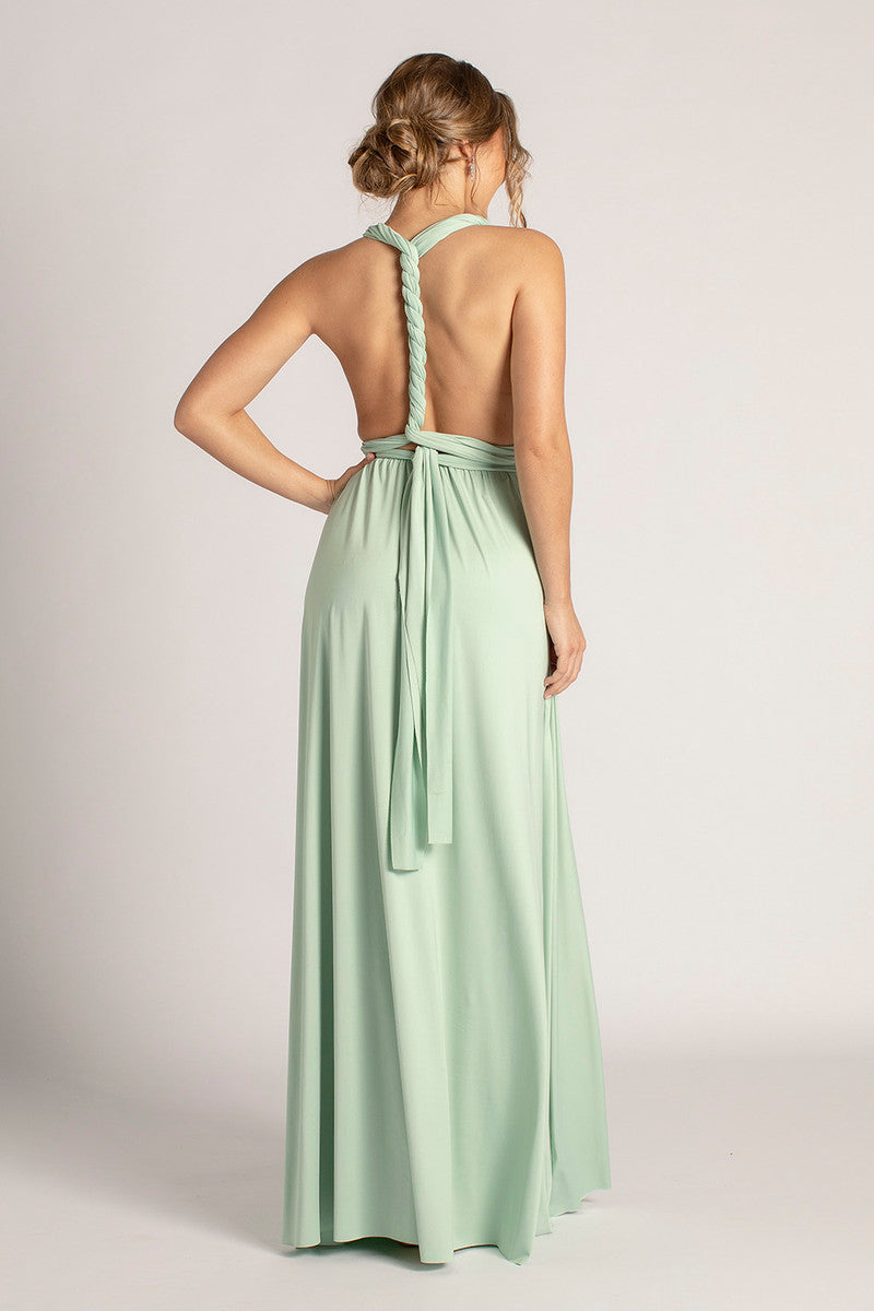 Classic Multiway Infinity Dress in Light Sage