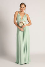 Classic Infinity Dress in Light Sage
