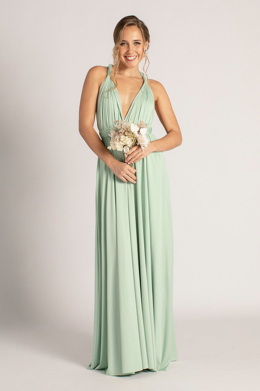 Classic Infinity Dress in Light Sage