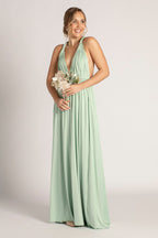 Classic Infinity Dress in Light Sage