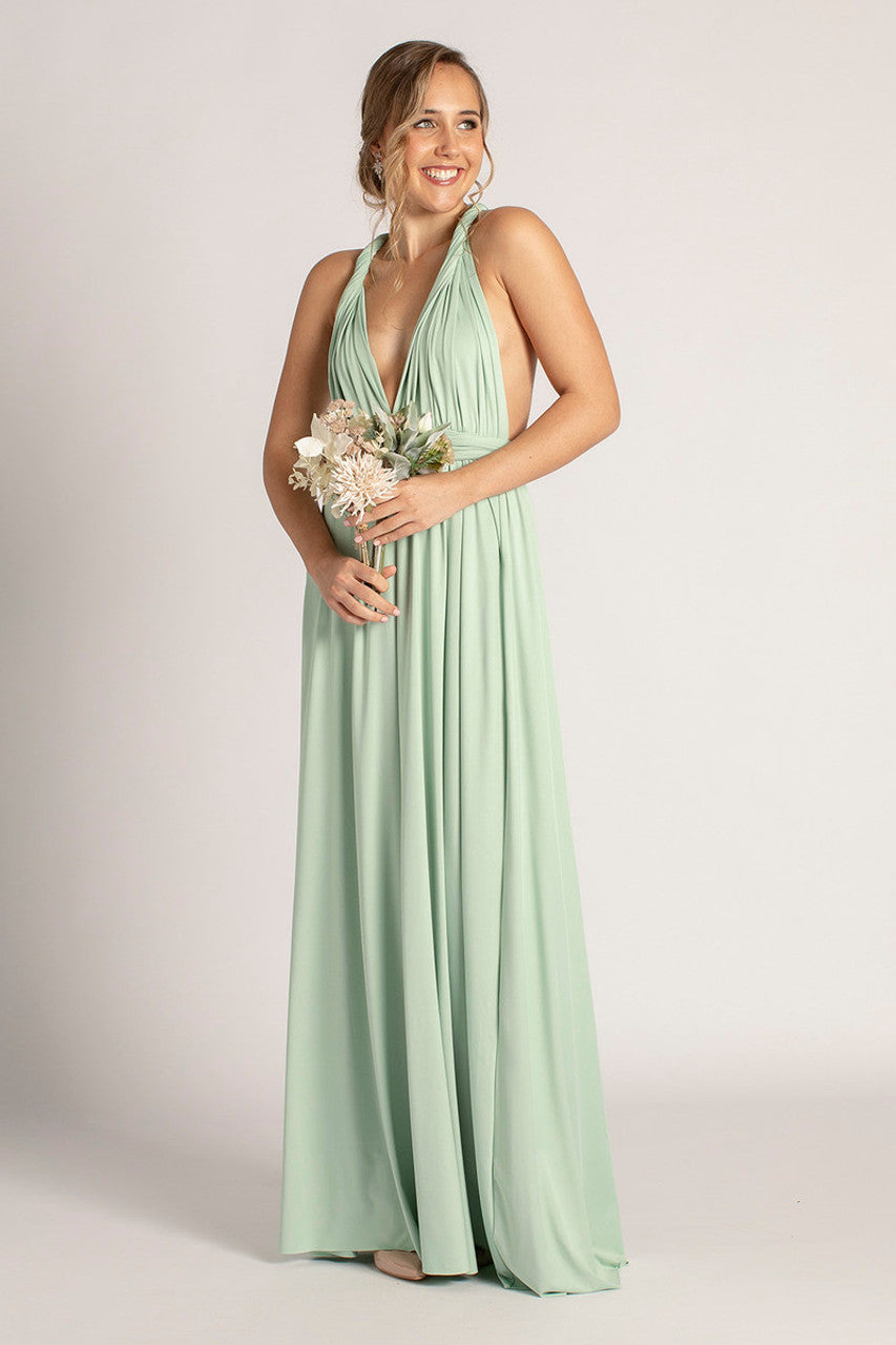 Classic Infinity Dress in Light Sage