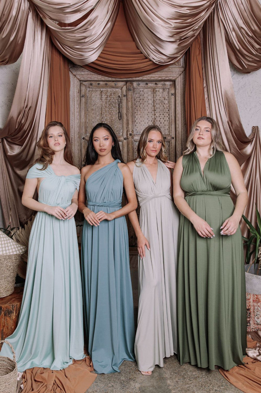 Classic Infinity Dress in Duck Egg Blue