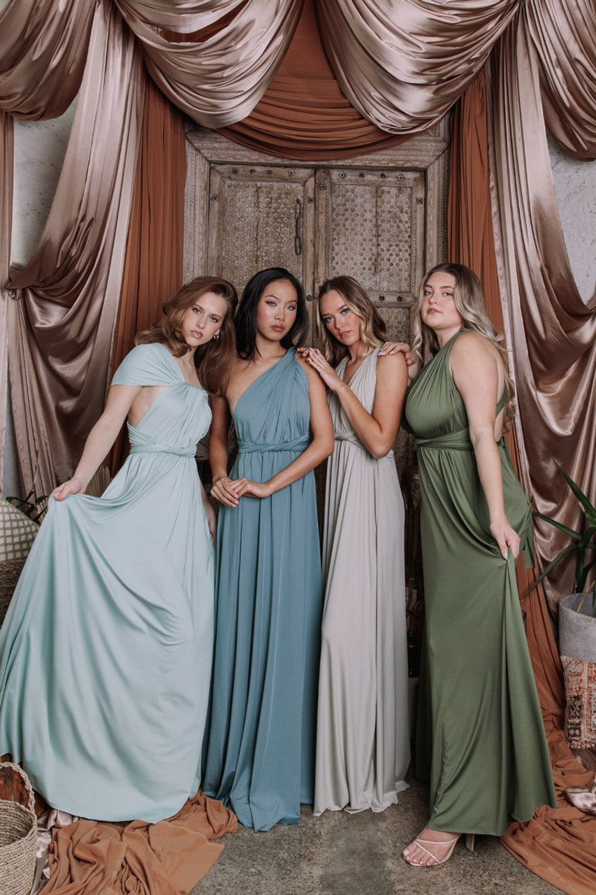 Classic Infinity Dress in Light Sage