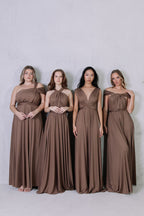 Classic Infinity Dress in Chocolate