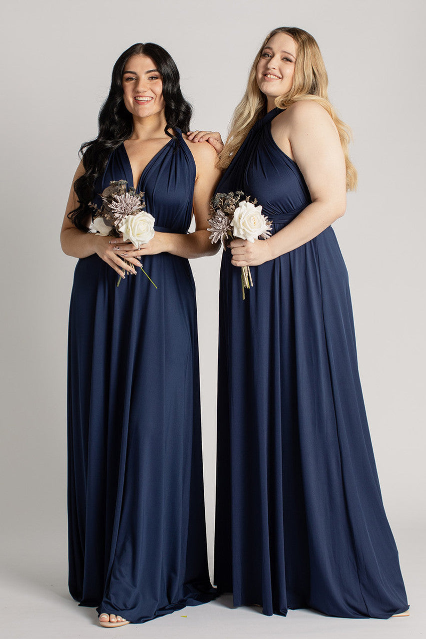 Classic Infinity Dress in Navy