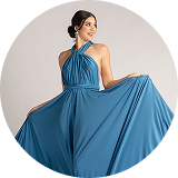 Blue Infinity Dresses