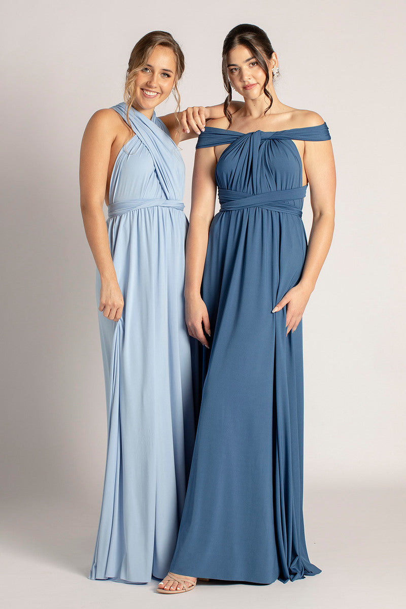 Classic Multiway Infinity Bridesmaid Dress In Sapphire - Formal Dresses For Sale Classic Multiway Infinity Bridesmaid Dress In Sapphire - Formal Dresses For Sale