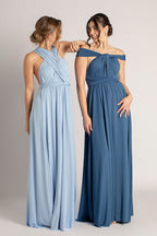 Classic Infinity Dress in Cornflower Blue