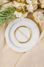 Medium Gold Buckle - Single