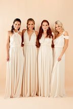 Classic Multiway Infinity Dress in Champagne
