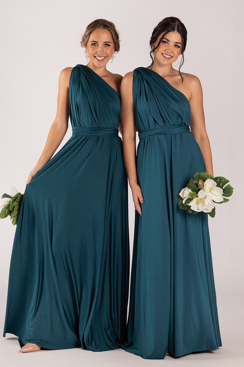 Classic Infinity Dress in Peacock
