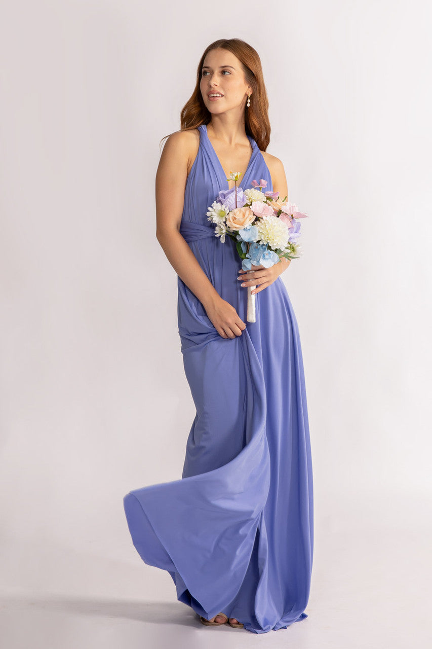 Periwinkle Classic Infinity Multiway Dress for formal and bridesmaids dresses